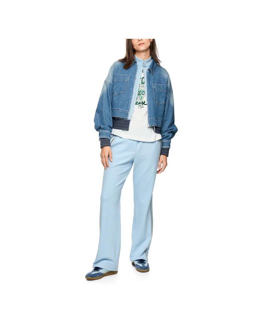 Denim Jackets Marc Cain de color Blue