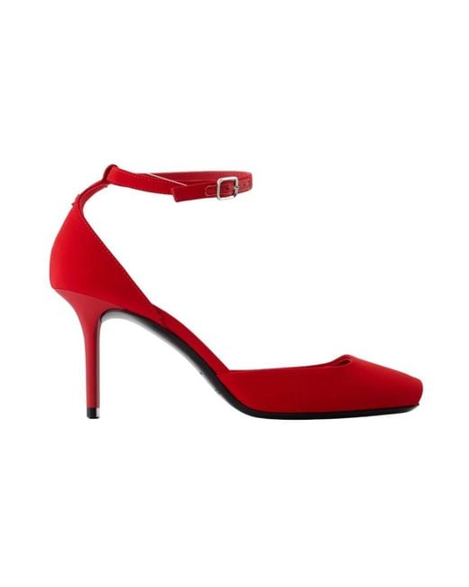 Courreges Red Pumps