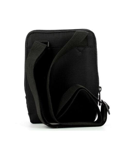 Piquadro Black Cross Body Messenger for men