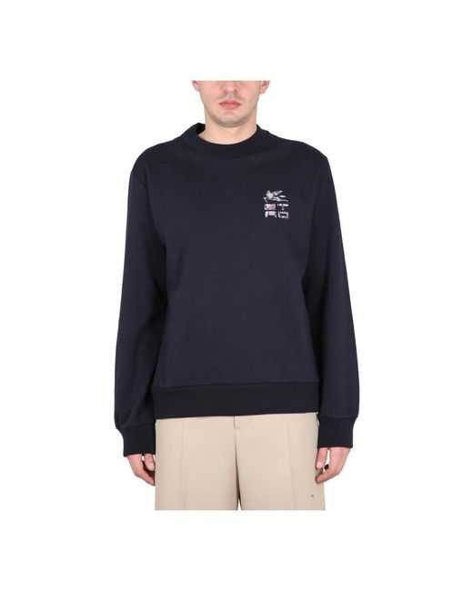 Etro Blue Sweatshirts for men