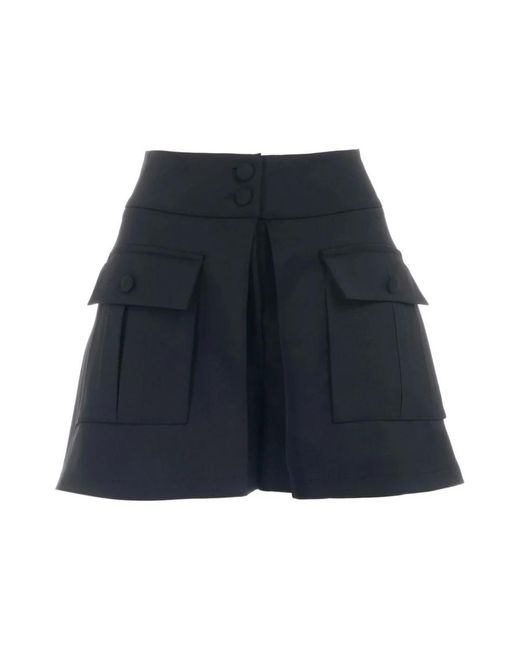 LES FILLES D'EVA Blue Short Shorts