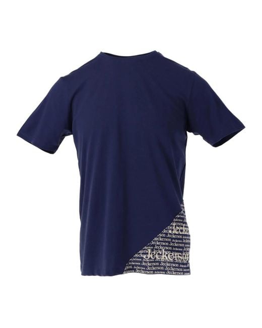 Jeckerson Blue T-Shirts for men