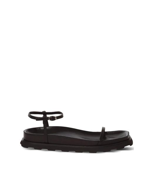 Proenza Schouler Black Flat Sandals