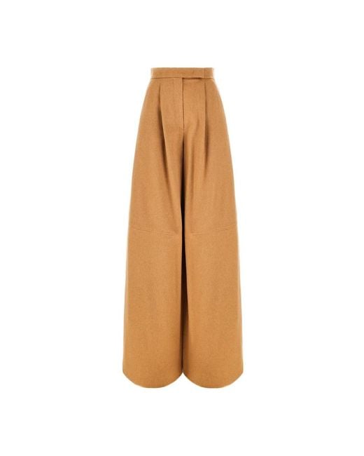 Max Mara Natural Stylische Hosen Für Frauen