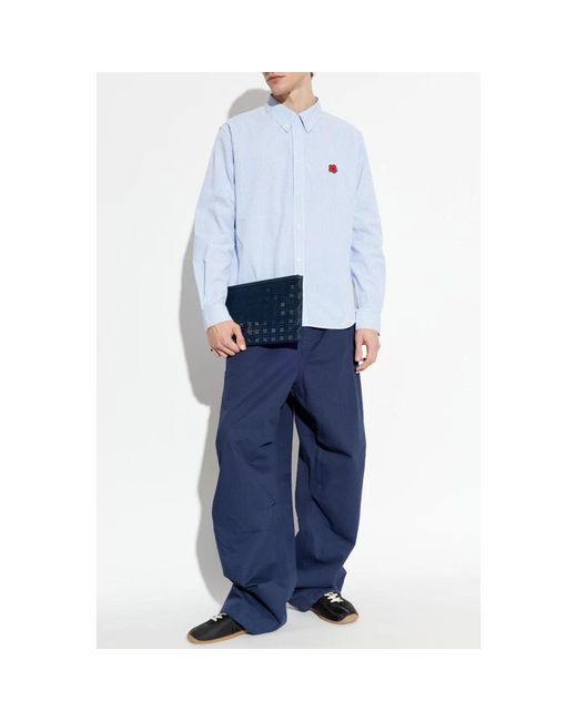 KENZO Blue Formal Shirts for men