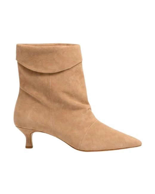 GISÉL MOIRÉ Enkellaars in het Natural