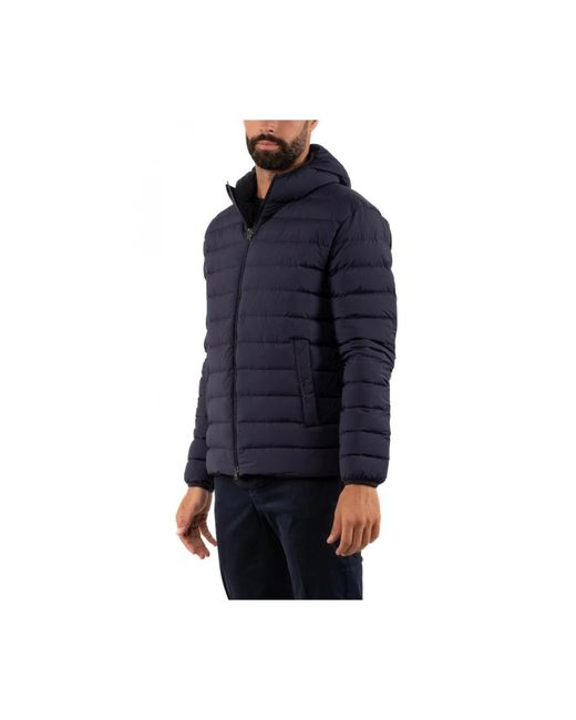 Winter Jackets Herno de hombre de color Blue