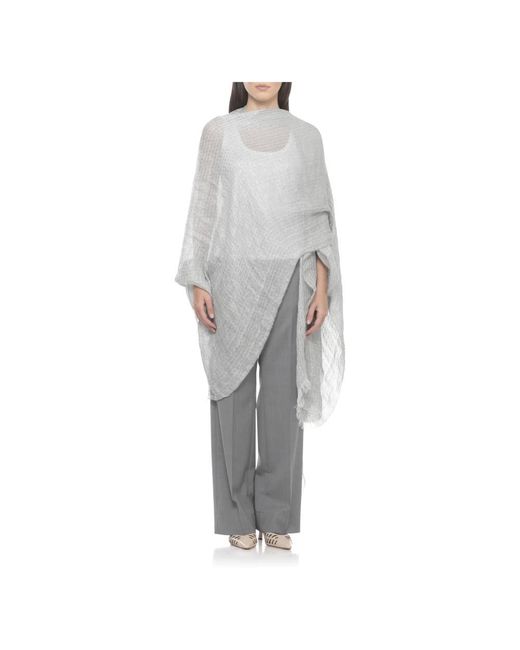 Panicale Gray Ponchos