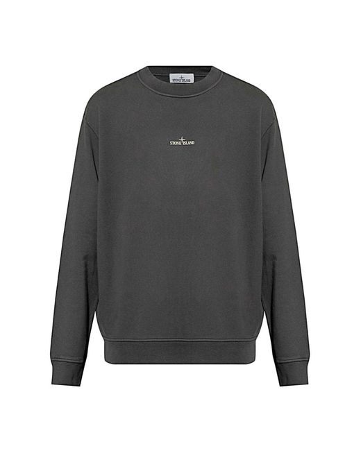 Stone Island Gray Sweatshirts for men