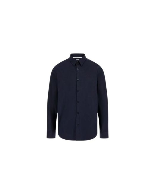 Guess Poplin Overhemd in het Blue voor heren