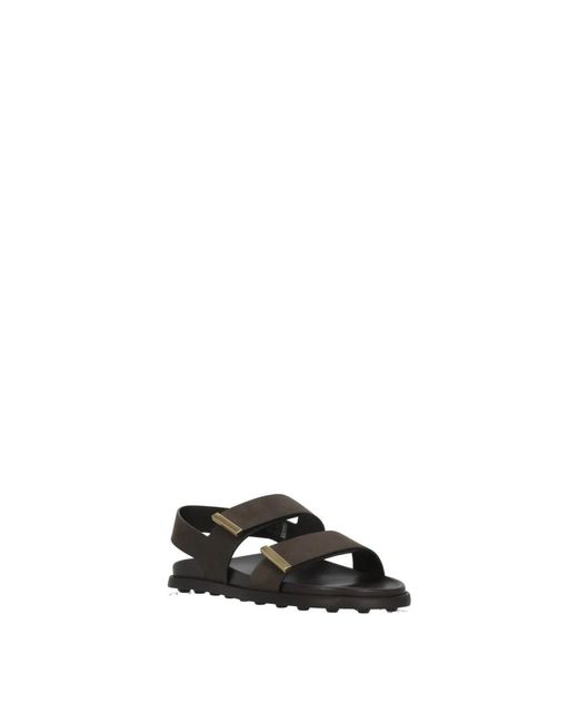 Flat Sandals Tod's en coloris Black