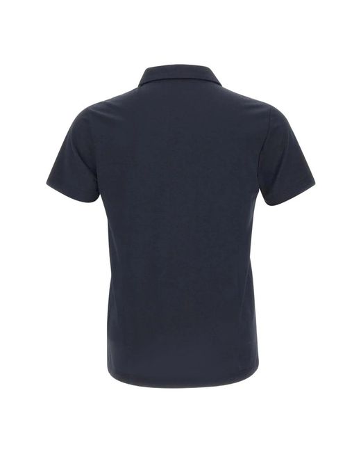 Peuterey Polo Shirt Van Katoen En Zijde in het Blue voor heren