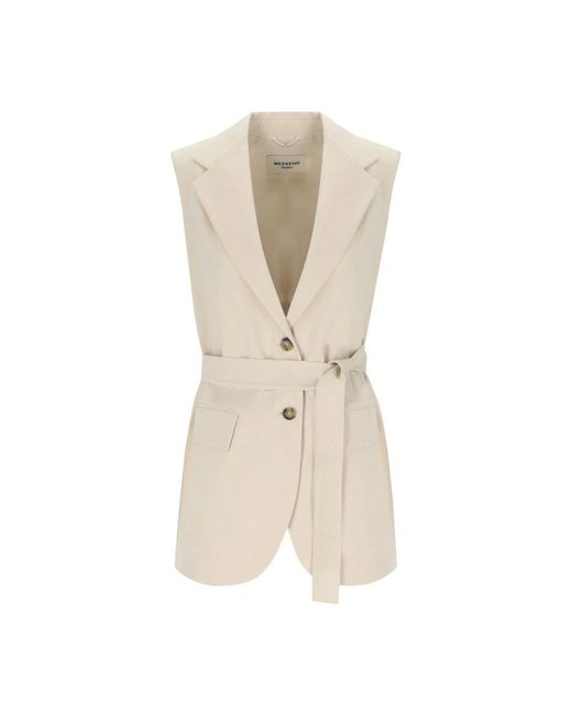 Weekend by Maxmara Natural Waistcoats
