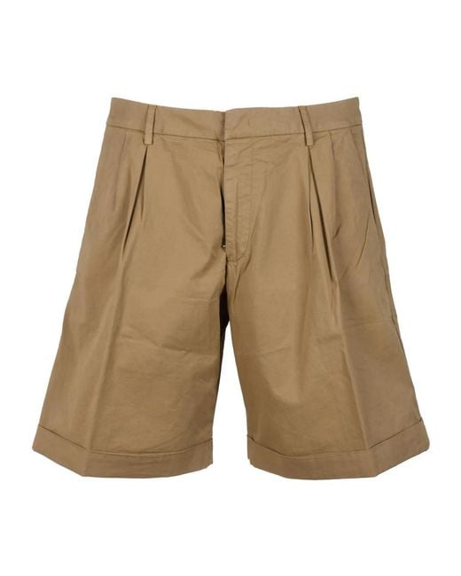 Dondup Natural Casual Shorts for men
