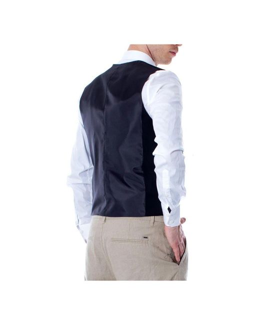 Suit vests di SELECTED in Blue da Uomo