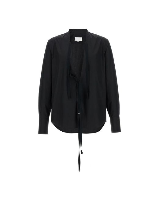 Maison Margiela Black Casual Shirts for men