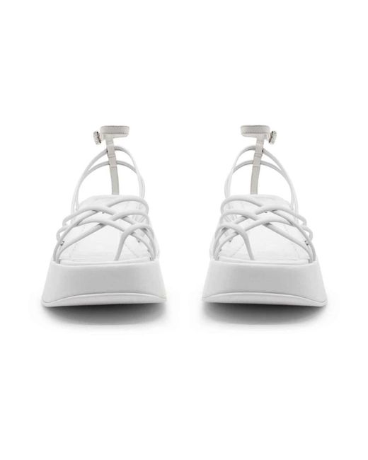 Shoes > sandals > flat sandals Vic Matié en coloris White
