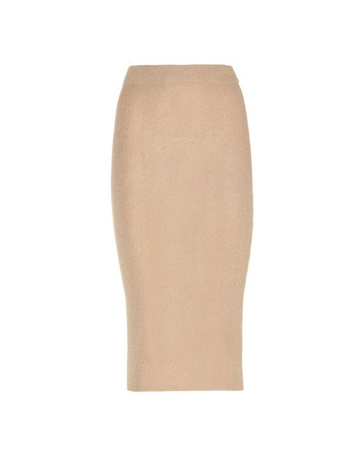 Midi Skirts di Kangra in Natural
