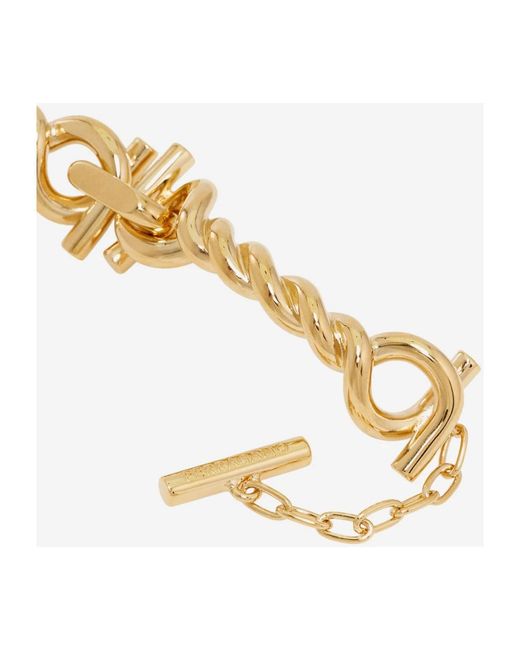 Ferragamo Metallic Necklaces