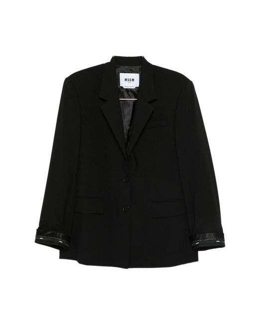 Blazers MSGM de color Black