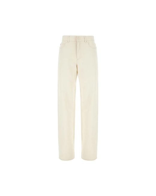 Fendi Natural Straight Fit Jeans