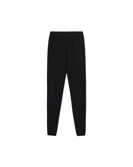 Max Mara Black Slim-Fit Trousers