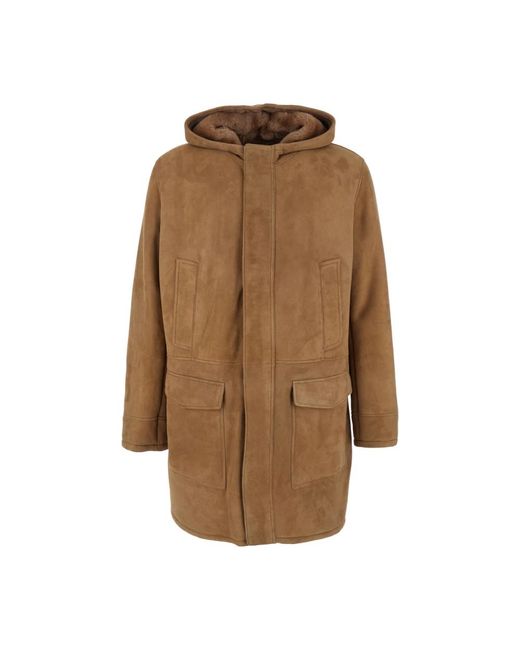 Arma Merino Suede Jas in het Brown voor heren