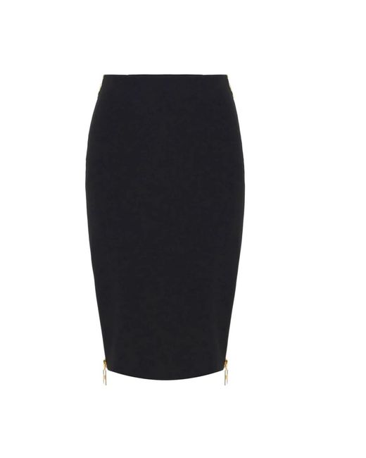 Elisabetta Franchi Black Pencil Skirts