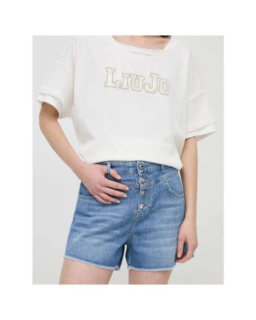 Liu Jo Blue Denim Shorts