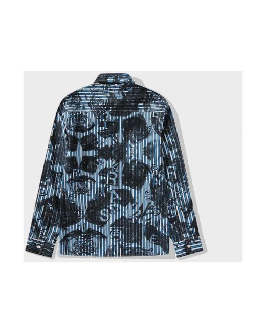Rassvet (PACCBET) Blue Casual Shirts for men