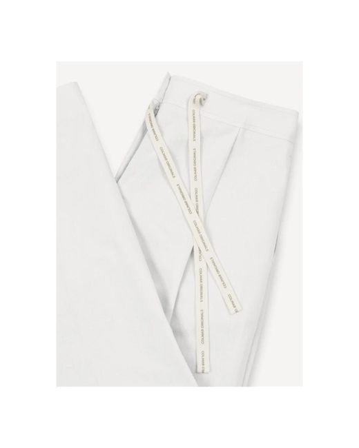 Colmar White Straight Trousers