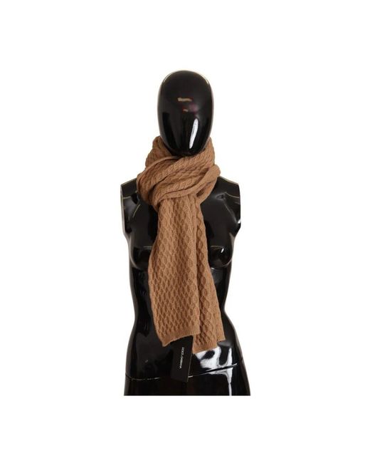 Winter Scarves di Dolce & Gabbana in Brown