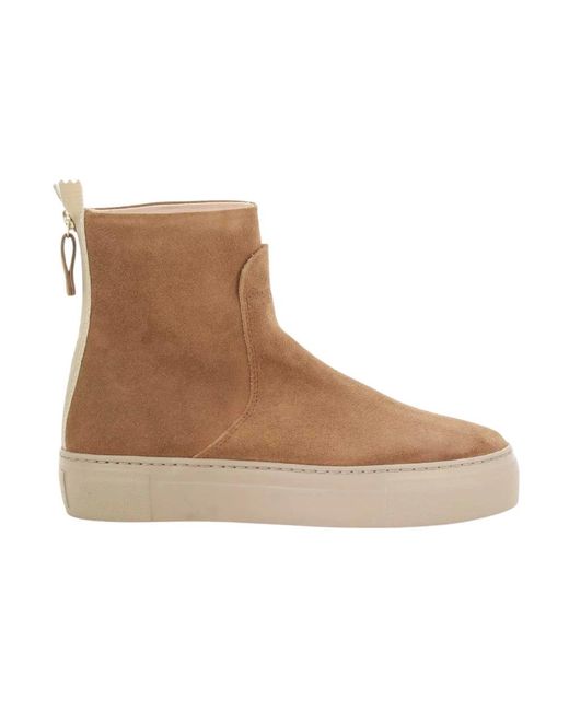 Agl Attilio Giusti Leombruni Brown Cognac Meghan Bootie Damenschuhe