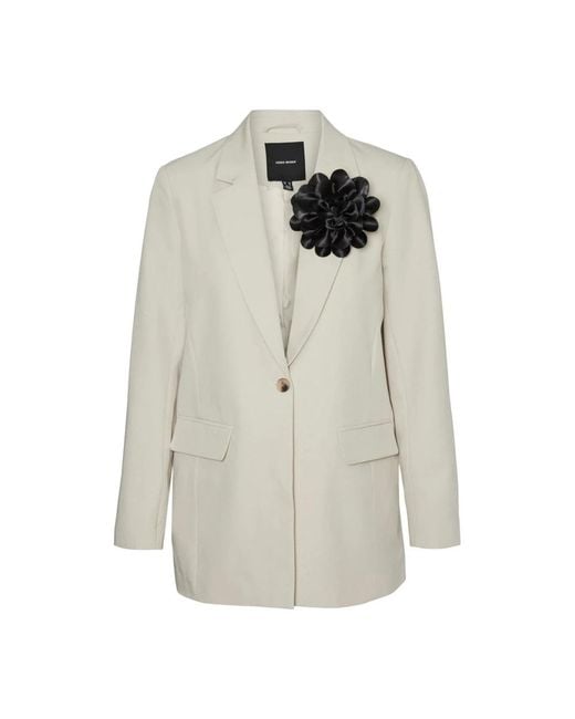 Blazers Vero Moda de color Natural