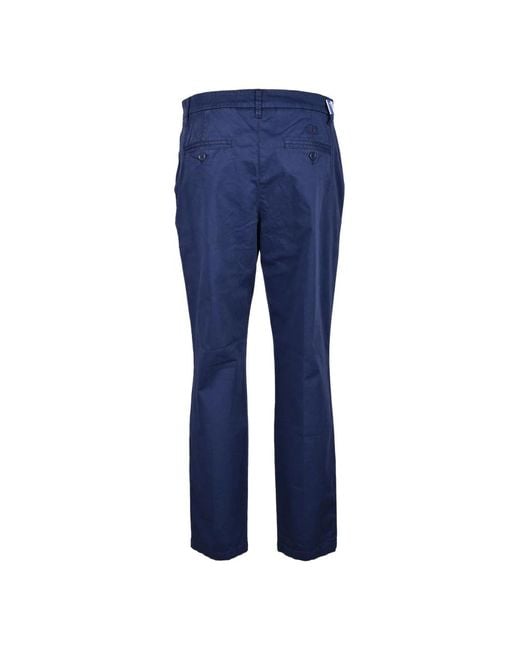 Jacob Cohen Blue Slim-Fit Trousers