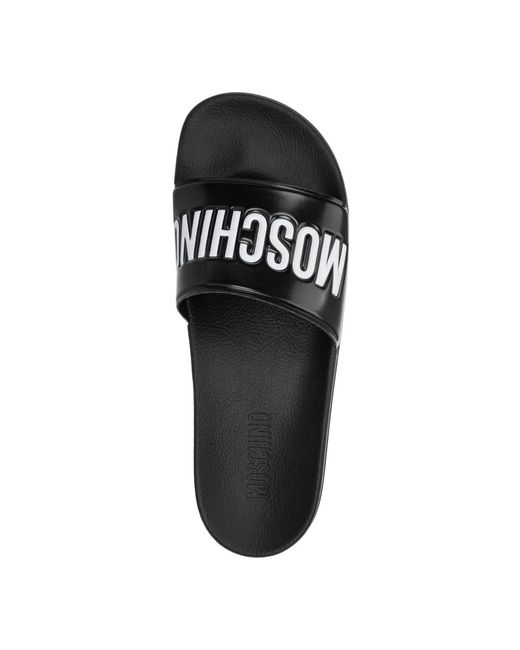 Moschino Pantoletten in Black für Herren