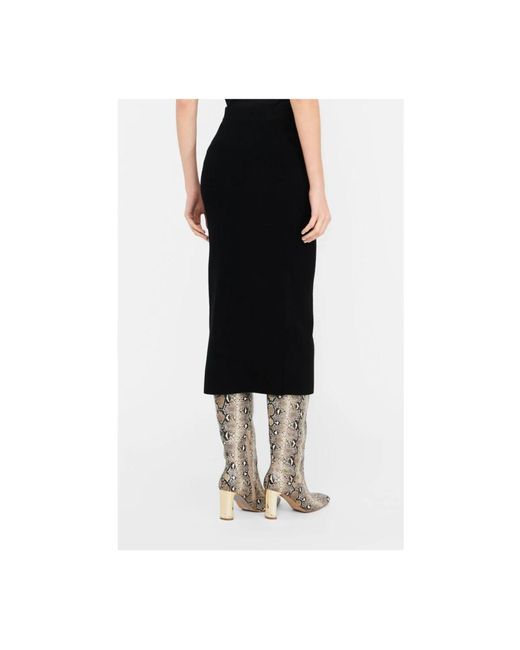 Liu Jo Midi Skirts in het Black