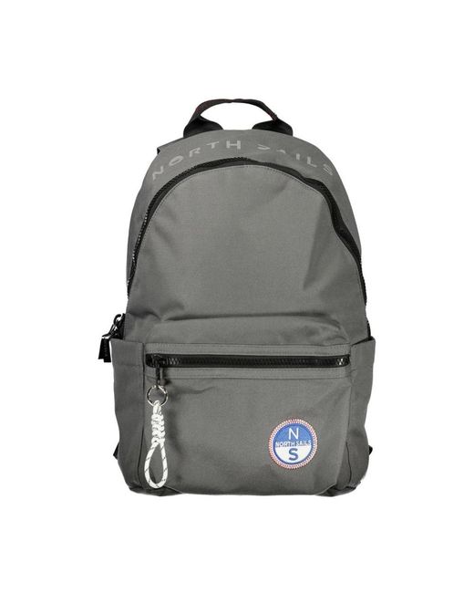 North Sails Grigio Polyester Rucksack in Gray für Herren