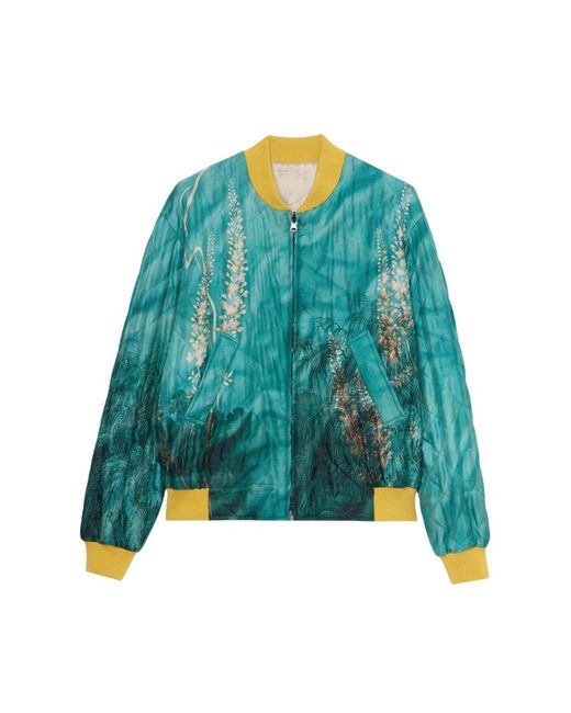 Pierre Louis Mascia Green Bomber Jackets