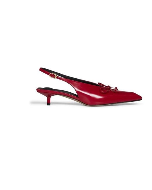 Jacquemus Red Pumps