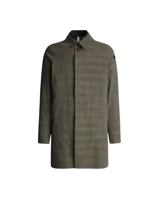 Rrd Green Single-Breasted Coats for men