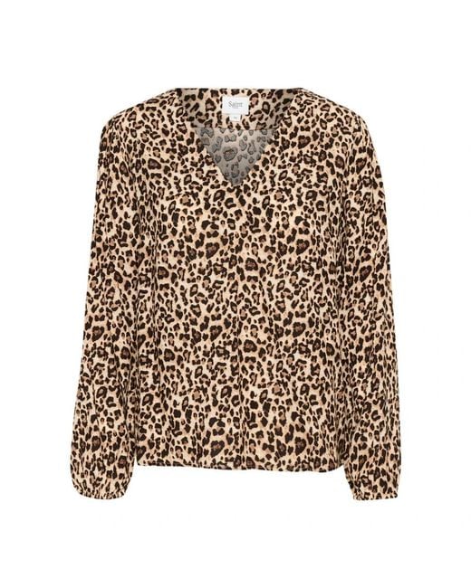 Saint Tropez Brown Blouses