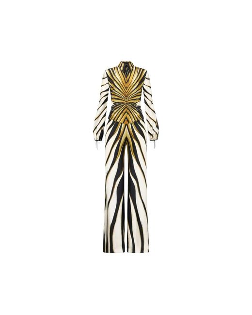 Roberto Cavalli Metallic Jumpsuits