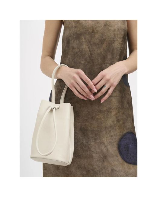 Uma Wang Natural Bucket Bags