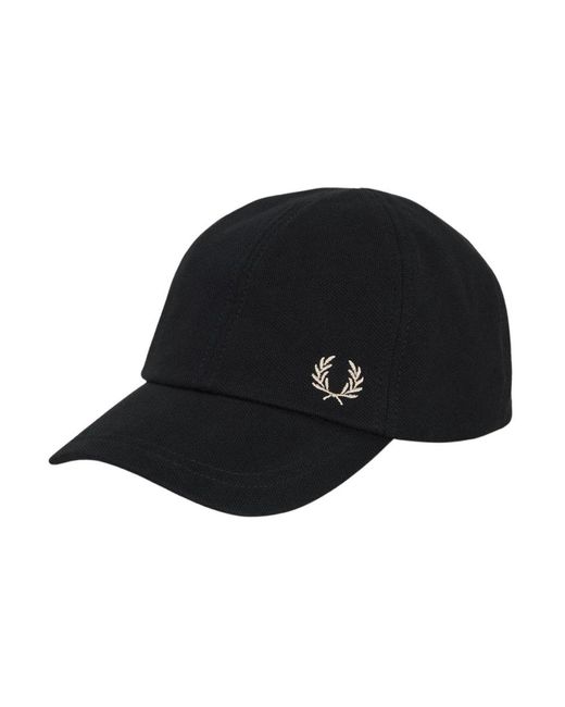 Fred Perry Black Caps for men