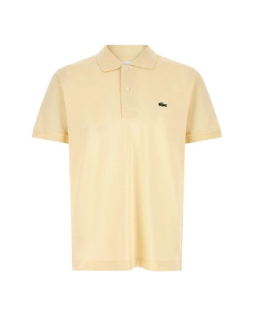 Lacoste Yellow Polo Shirts for men