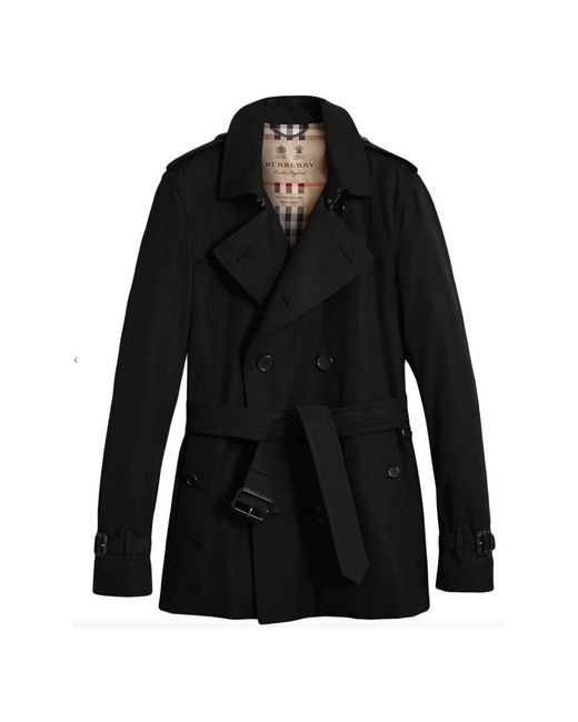 Burberry Black Trench Coats for men