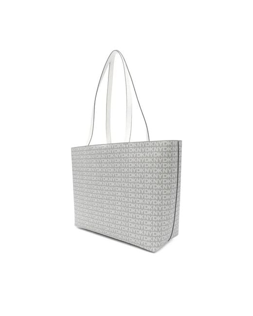 DKNY Gray Shopping Bags