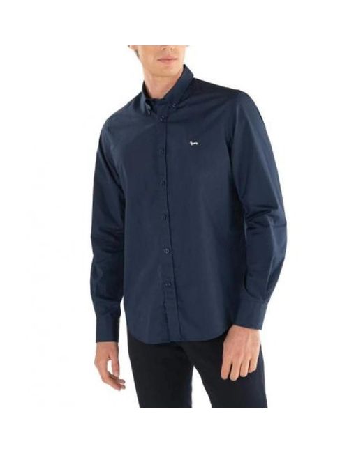 Harmont & Blaine Blue Casual Shirts for men