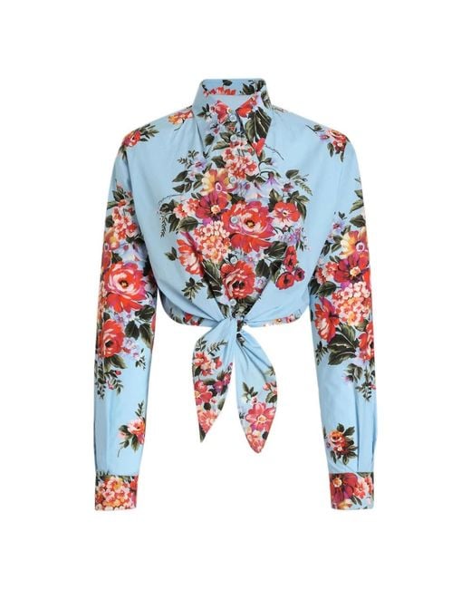 Dolce & Gabbana Blue Shirts